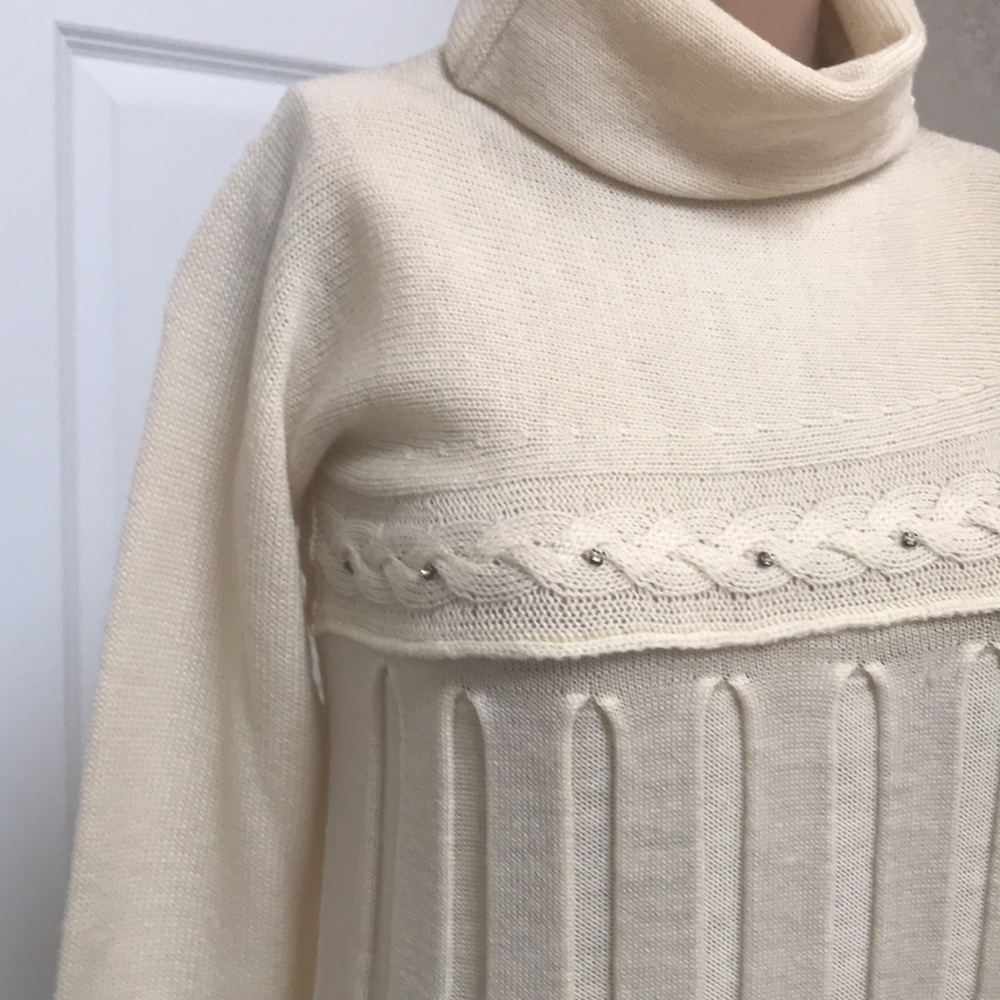 Miss Bluemarine girls sweater dress size 14 - Picture 3 of 8